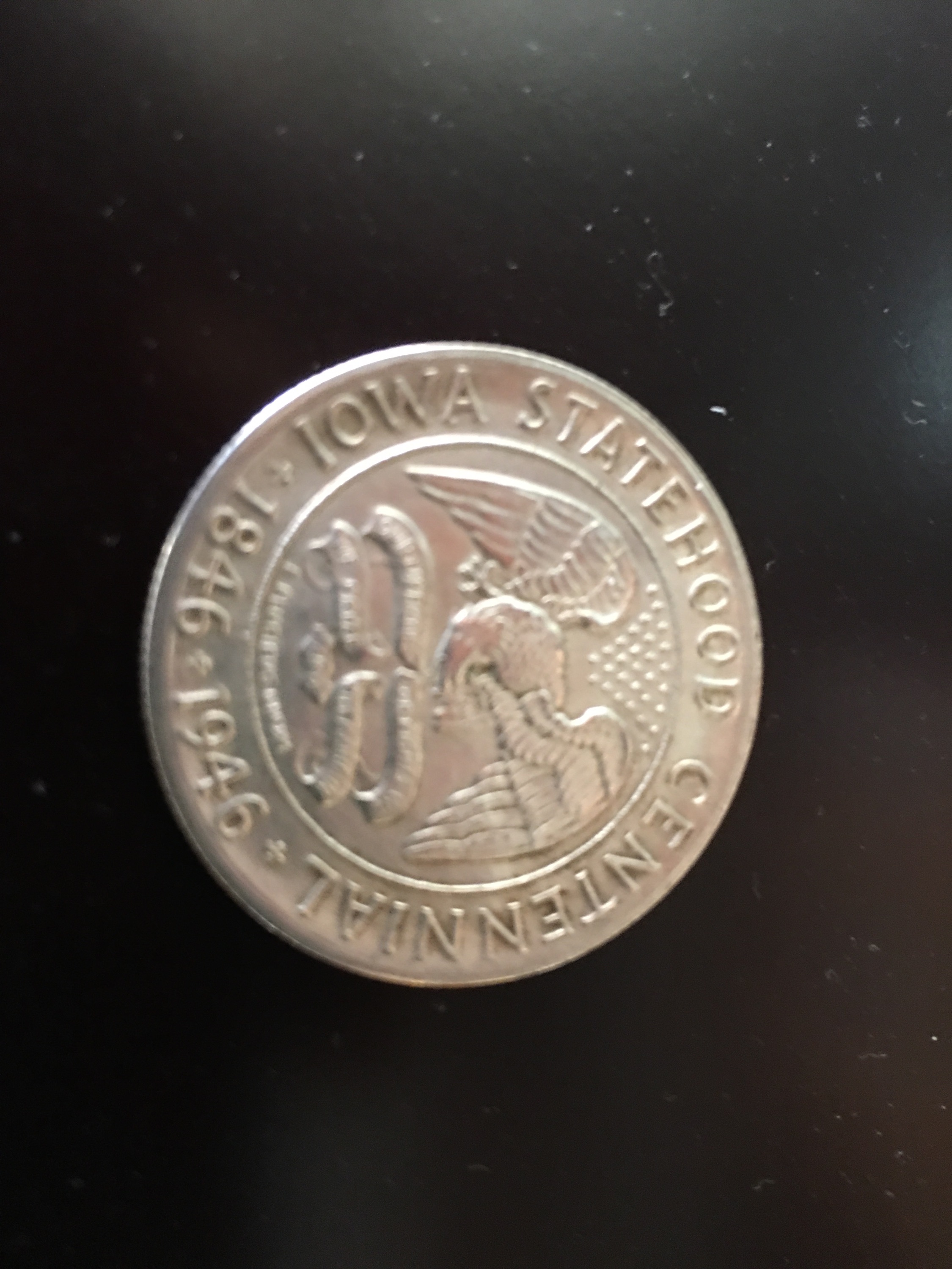1946 Centennial Commemorative Half Dollar Coin