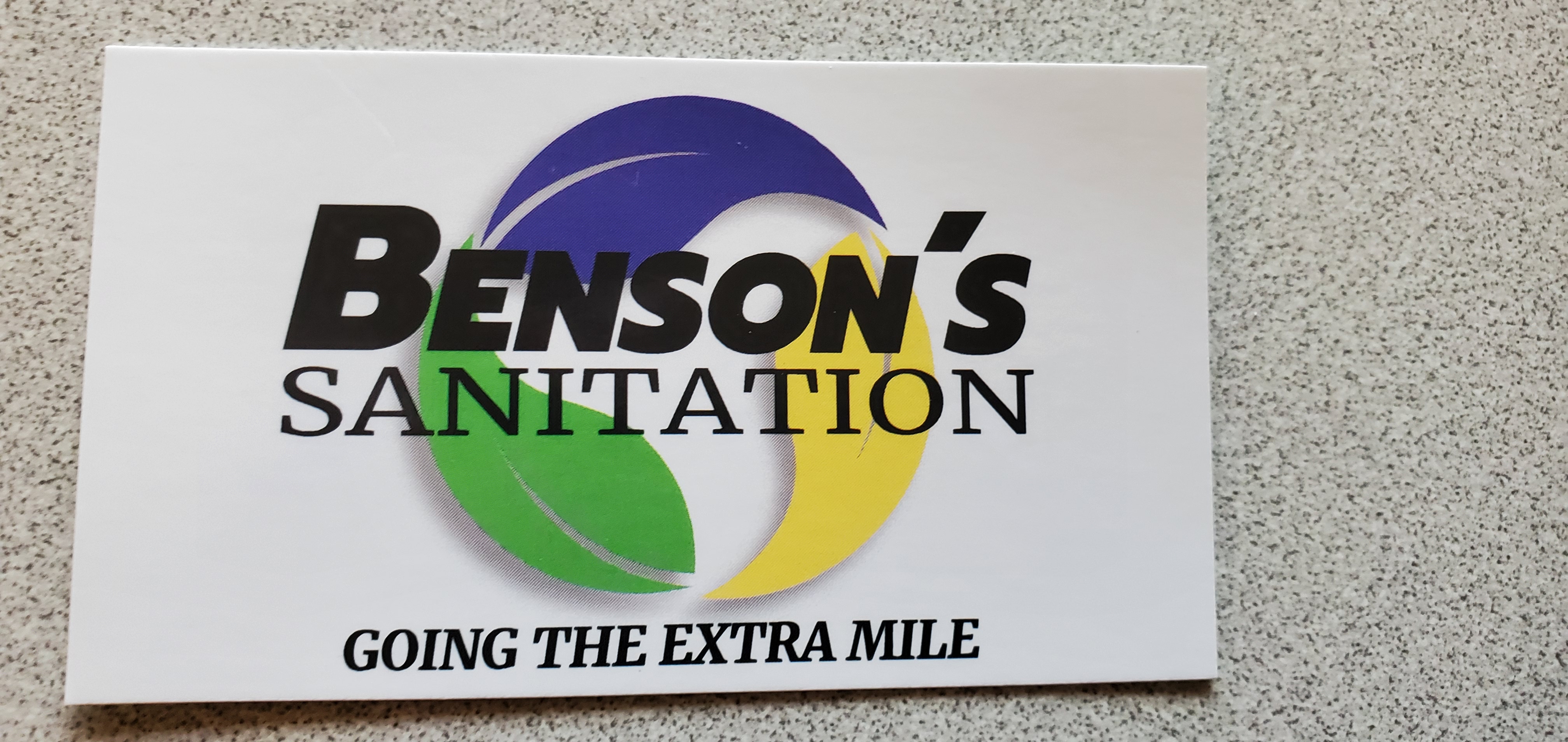 Benson's Sanitation