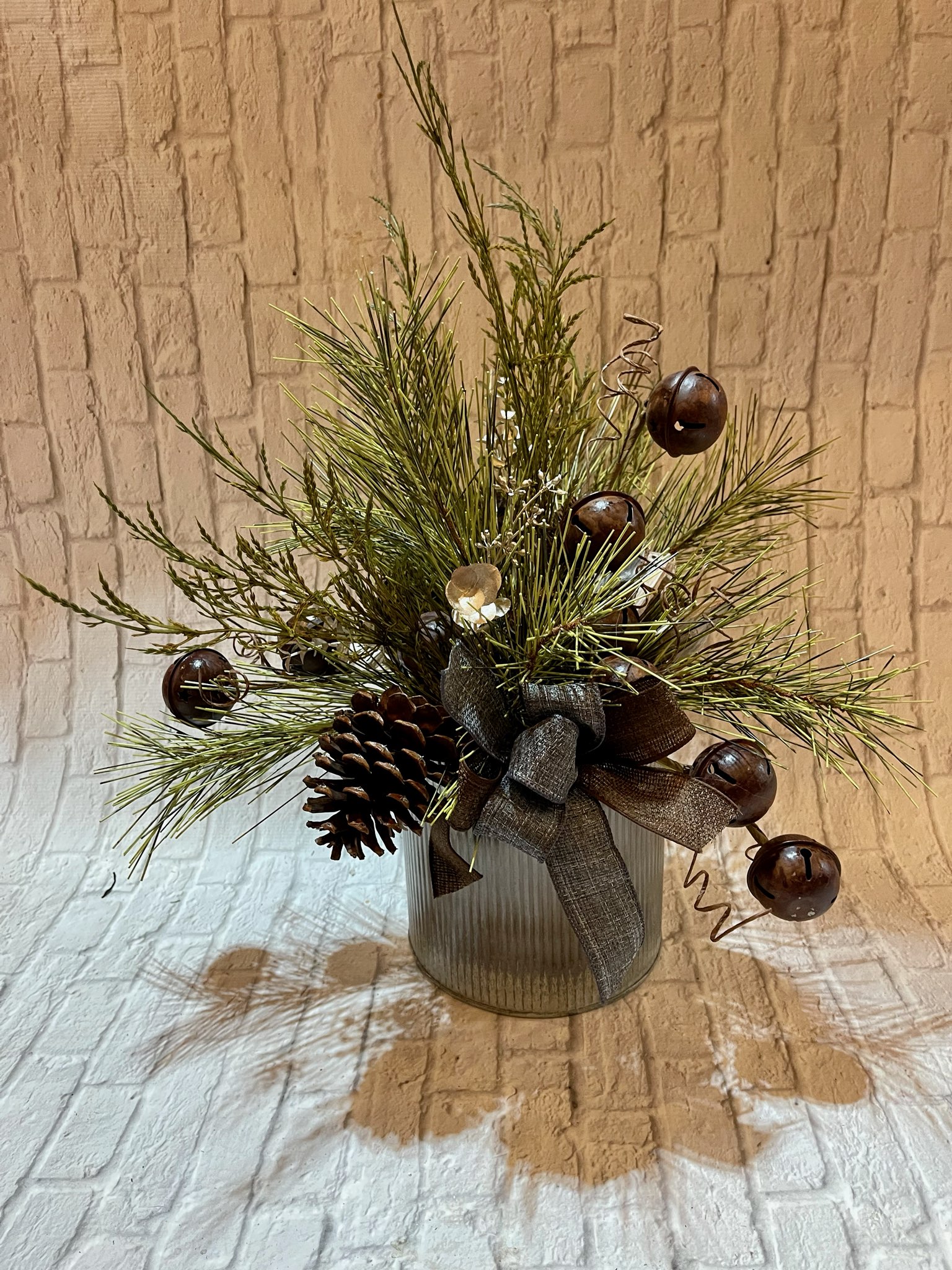 Tin Container Arrangement